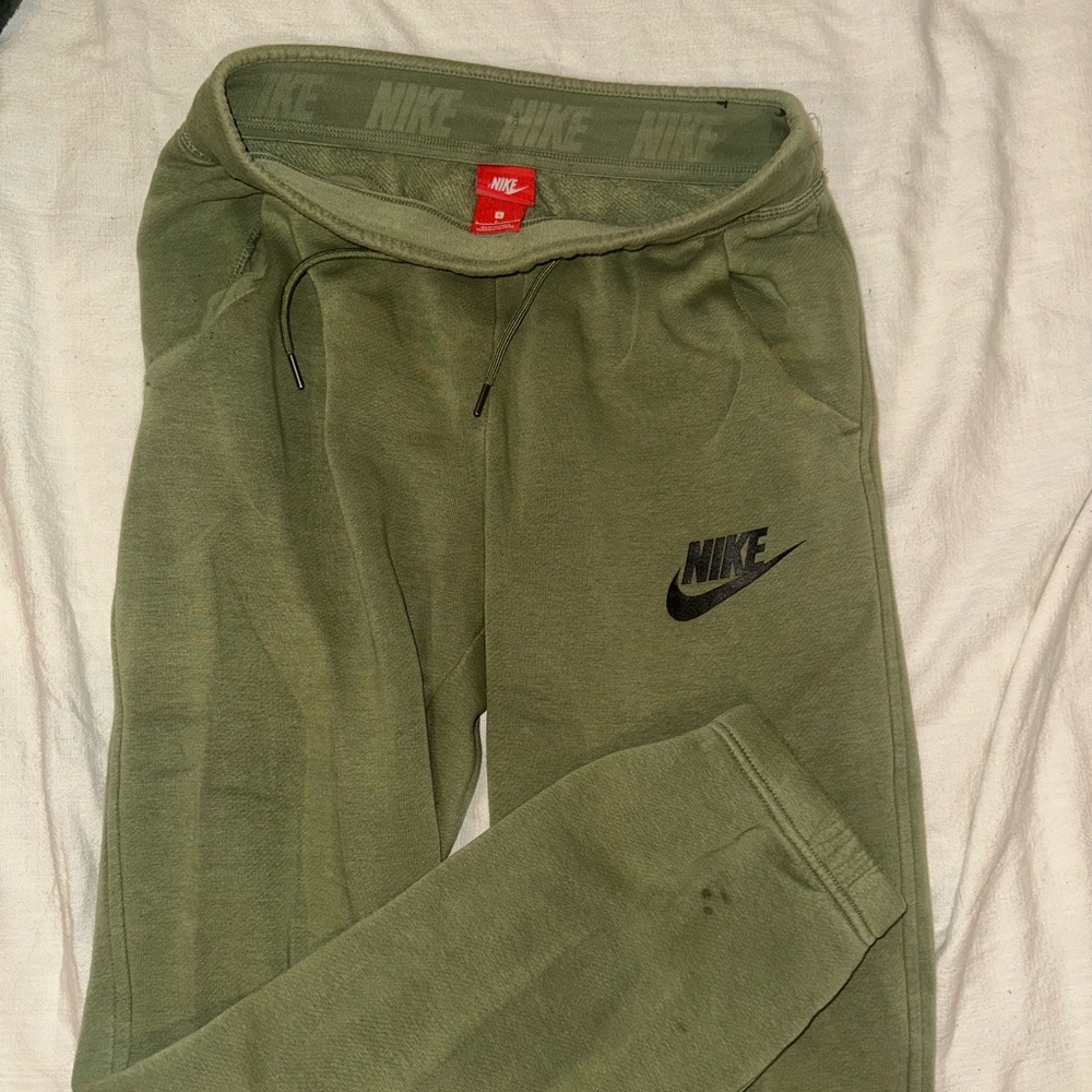Nike Olive Green Joggers